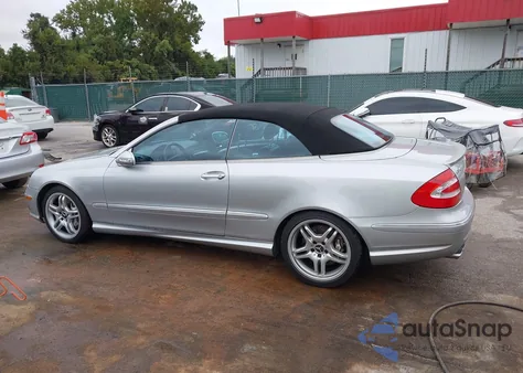 2005 Mercedes-Benz Clk 55 Amg из США, поврежденный, VIN WDBTK76G85T039072